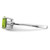 Sterling Silver Rhodium-Plated Peridot & Cubic Zirconia Ring, 2 mm - View 4