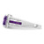 Sterling Silver Rhodium-Plated Polished Amethyst & White Topaz Ring - View 4
