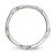Sterling Silver Polished Fancy Link Ring, 5 mm, Flat - View 2
