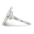 Sterling Silver Polished Fancy Heartbeat Ring, 1.75 mm, Flat - View 3