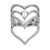 Pure Fire Sterling Silver Rhodium-Plated Cubic Zirconia Ring