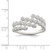 Sterling Silver Cubic Zirconia Ring, 1.33 mm - View 5