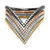 Sterling Silver Rhodium-Plated & Black-Plate, Gold & Rose-Tone Cubic Zirconia 4 Ring Set, 1.27 mm - View 4