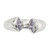 Sterling Silver Cubic Zirconia Ring, Polished - QR6767 - View 4
