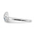 Sterling Silver Rhodium-Plated Multi-Color Enameled Cupcake Children'S Ring, 1.51 mm - View 3