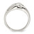 Sterling Silver Polished Woven Ring - View 2