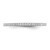 Sterling Silver Rhodium-Plated Polished Cubic Zirconia Eternity Band, 1.72 mm - View 3