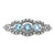 Sterling Silver Rhodium-Plated Light Swiss Blue Topaz Ring, 2.33 mm - View 4