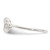 Sterling Silver Polished Fancy Knot Ring, 1.4 mm - View 3