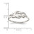 Sterling Silver Polished Fancy Knot Ring, 1.4 mm - View 5