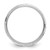 Sterling Silver Rhodium-Plated with Antiqued 9 mm Zig Zag Band Ring - View 2