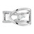 Sterling Silver Rhodium-Plated Fancy Cubic Zirconia Ring, 7.1 mm - View 4