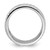 Sterling Silver Rhodium-Plated 6 mm Cubic Zirconia Eternity Band - View 2