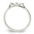 Sterling Silver Butterfly Ring, 2 mm - View 2