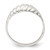 Sterling Silver Diamond-Cut Domed Ring, 7 mm - View 2
