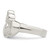 Sterling Silver Claddagh Ring, 2 mm - QR96 - View 4
