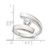 Sterling Silver Cubic Zirconia Ring, 4 mm - View 3