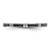 Rhodium-Plated Sterling Silver Stackable Expressions Black & White Diamond Ring - QSK1059 - View 3