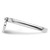 Rhodium-Plated Sterling Silver Stackable Expressions Dangle Heart 0.045ct Diamond Ring - View 3