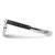 Rhodium-Plated Sterling Silver Stackable Expressions Heart Black & White 0.129ct Diamond Ring - View 3
