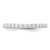 Sterling Silver Stackable Expressions Lab-Created Opal Ring - QSK1176 - View 3