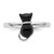 Rhodium-Plated Sterling Silver Stackable Expressions Polished Black Enameled Cat Ring, 2.25 mm - View 4