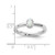 Sterling Silver Stackable Expressions Lab-Created Opal Ring - QSK1272 - View 5