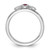 Sterling Silver Stackable Expressions Lab-Created Ruby Ring - QSK1291 - View 2