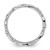 Rhodium-Plated Sterling Silver Stackable Expressions Polished Ring, 4.5 mm - QSK131 - View 2
