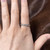 Rhodium-Plated Sterling Silver Stackable Expressions Polished Ring, 4.5 mm - QSK131 - View 6