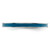 Rhodium-Plated Sterling Silver Stackable Expressions Blue Enameled 2.25 mm Ring - View 3