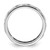 Sterling Silver Stackable Expressions Carved Band Ring - QSK1443 - View 2