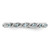 Sterling Silver Stackable Expressions Aquamarine Ring - QSK1472 - View 3