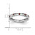 Sterling Silver Stackable Expressions Garnet Ring - QSK1482 - View 4