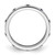 Sterling Silver Stackable Expressions Lab-Created Sapphire Ring - QSK1490 - View 2