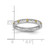 Sterling Silver Stackable Expressions Citrine Ring - QSK1492 - View 4