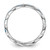 Sterling Silver Stackable Expressions Blue Enamel Ring - QSK1508 - View 2
