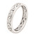 Sterling Silver Stackable Expressions Carved Ring - View 6