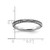 Sterling Silver Stackable Expressions Antiqued Patterned Ring - QSK1564 - View 5