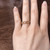 Sterling Silver Stackable Expressions Rose Gold-Plated 0.036ct Diamond Jacket Ring - View 7