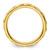 Sterling Silver Stackable Expressions Gold-Plated Textured Ring - View 2