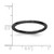 Ruthenium-Plated Sterling Silver Stackable Expressions Black-Plated Polished Ring, 1.5 mm - View 4