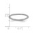 Sterling Silver Stackable Expressions Rhodium-Plated Twisted Ring, 1.5 mm - View 4