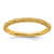 Sterling Silver Stackable Expressions Polished Gold-Tone Ring