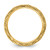 Sterling Silver Stackable Expressions Polished Gold-Tone Ring - View 2