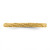 Sterling Silver Stackable Expressions Polished Gold-Tone Ring - View 3