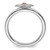 Sterling Silver Stackable Expressions Citrine Starfish Ring - View 2