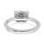 Sterling Silver Stackable Expressions Polished Onyx Owl Ring - View 5