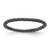 Ruthenium-Plated Sterling Silver Stackable Expressions Black-Plated Criss-Cross Ring, 1.5 mm