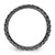 Ruthenium-Plated Sterling Silver Stackable Expressions Black-Plated Criss-Cross Ring, 1.5 mm - View 2